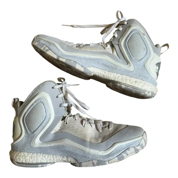 adidas Other - ADIDAS "Derrick Rose" D ROSE 5 BOOST WHITE / GRAY SIZE 9 D68964 BASKETBALL
